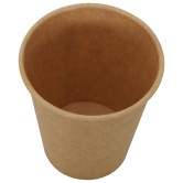 1000 db papír kávéscsészék fedővel 8oz 200ml