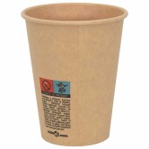 1000 db papír kávéscsészék fedővel 12oz 300ml