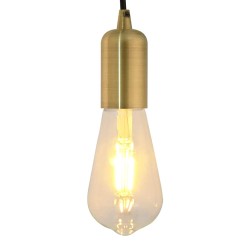2 db bronz lámpatartók e27