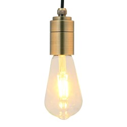 2 db bronz lámpatartók e27