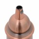 2 db vörös bronz lámpatartók e27 2 db vörös bronz lámpatartók e27
