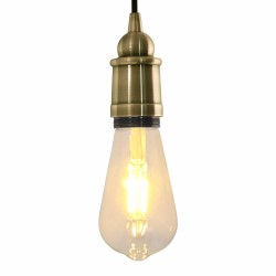 2 db bronz lámpatartók e27