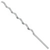 Növénytámogatás 20 pcs ezüst 150 x 0,6 x 0,6 cm acél