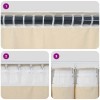 Sötétítő függönyök 2 pcs világosszürke 140 x 140 cm bársony