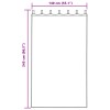 Sötétítő függönyök 2 pcs mustár sárga 140 x 245 cm bársony