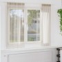 Voile függöny 2 pcs homokszín 175 x 140 cm poliészter
