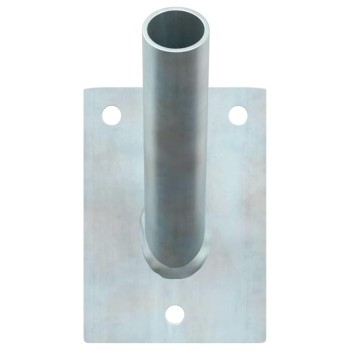 Zászló pole holde ezüst 10,5 x 7,5 x 2,5 cm acél
