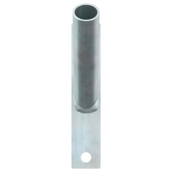 Zászló pole holde ezüst 15 x 3 x 0,35 cm acél