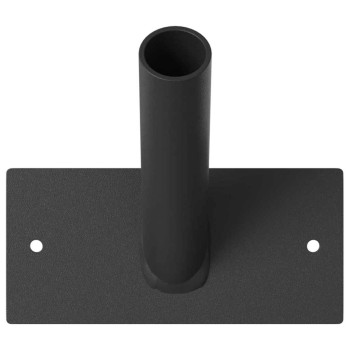 Zászló pole holde fekete 13 x 6 x 0,2 cm acél
