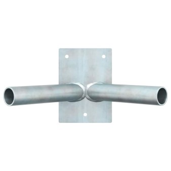 Zászló pole holde ezüst 11,5 x 7,5 x 0,2 cm acél