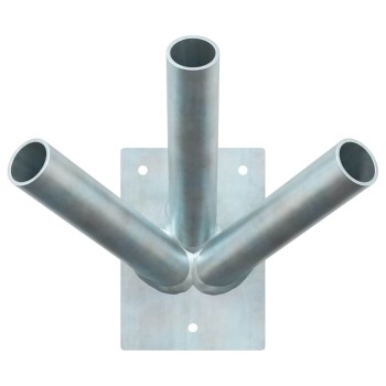 Zászló pole holde ezüst 10,5 x 7,5 x 0,2 cm acél
