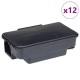 12 db fekete egérfogó 22x12,5x7,5 cm 12 db fekete egérfogó 22x12,5x7,5 cm