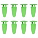 8 db zöld csiga- és csigafogók