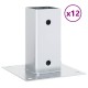 12 db horganyzott acélból oszlopalapok négyzet alakúak 61x61 mm 12 db horganyzott acélból oszlopalapok négyzet alakúak 61x61 mm