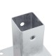 12 db horganyzott acélból oszlopalapok négyzet alakúak 61x61 mm 12 db horganyzott acélból oszlopalapok négyzet alakúak 61x61 mm