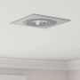 Spotlámpa 6 pcs ezüst 9 x 9 x 2 cm alumínium