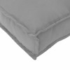 Raklap párna készlet 2 pcs szürke 200 x 40 x 8 cm oxford anyag