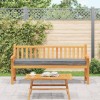 Raklap párna készlet 2 pcs szürke 200 x 40 x 8 cm oxford anyag