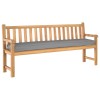 Raklap párna készlet 2 pcs szürke 200 x 40 x 8 cm oxford anyag