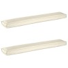 Raklap párna készlet 2 pcs krém 200 x 40 x 8 cm oxford anyag