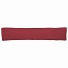 Raklap párna készlet 2 pcs bordó 200 x 40 x 8 cm oxford anyag