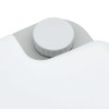 Kemping wc szürke és fehér 41,5 x 36,5 x 30 cm polietilén