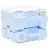 Kemping wc világoskék és fehér 41,5 x 36,5 x 30 cm polietilén