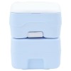 Kemping wc világoskék és fehér 41,5 x 36,5 x 42 cm polietilén
