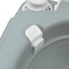 Kemping wc szürke 41,5 x 36,5 x 42 cm magas sűrűségű polietilén