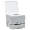 Kemping wc készlet 2 pcs szürke és fehér