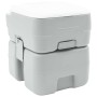 Kemping wc szürke 41,5 x 36,5 x 42 cm magas sűrűségű polietilén