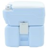 Kemping wc kék 41,5 x 36,5 x 42 cm magas sűrűségű polietilén