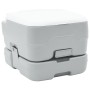 Kemping wc szürke és fehér 41,5 x 36,5 x 30 cm polietilén