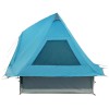 Tipi sátor tetővel tárolóval kék 466 x 310 x 240 cm taft