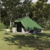 Tipi sátor tetővel tárolóval zöld 358 x 296 x 258 cm taft