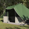 Tipi sátor tetővel tárolóval zöld 358 x 296 x 258 cm taft