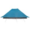 Tipi sátor tetővel tárolóval kék 660 x 456 x 200 cm taft