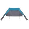 Tipi sátor tetővel tárolóval kék 660 x 456 x 200 cm taft