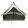Tipi sátor tetővel tárolóval zöld 400 x 346 x 250 cm taft