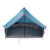 Tipi sátor tetővel tárolóval kék 400 x 346 x 250 cm taft