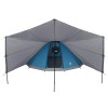 Tipi sátor tetővel tárolóval kék 510 x 690 x 330 cm taft
