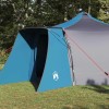 Tipi sátor tetővel tárolóval kék 492 x 492 x 275 cm taft