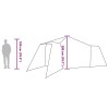 Tipi sátor tetővel tárolóval kék 492 x 492 x 275 cm taft