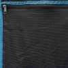 Tárolótáska tárolóval fekete és kék 140 x 43 cm oxford