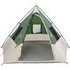 Tipi sátor tetővel tárolóval zöld 383 x 338 x 217 cm taft