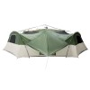 Belső sátor tetővel tárolóval zöld 520 x 520 x 190 cm taft