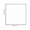 Sátor szőnyeg kék és szürke 200 x 200 cm polietilén