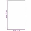 Sátor szőnyeg kék és szürke 400 x 250 cm polietilén