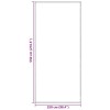 Sátor szőnyeg kék és szürke 550 x 250 cm polietilén
