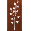 Tűzifa állvány 40x30x80 cm időjárásálló acélból